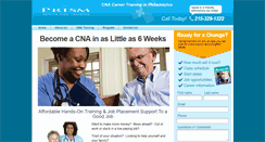 Desktop Screenshot of cna-education.com
